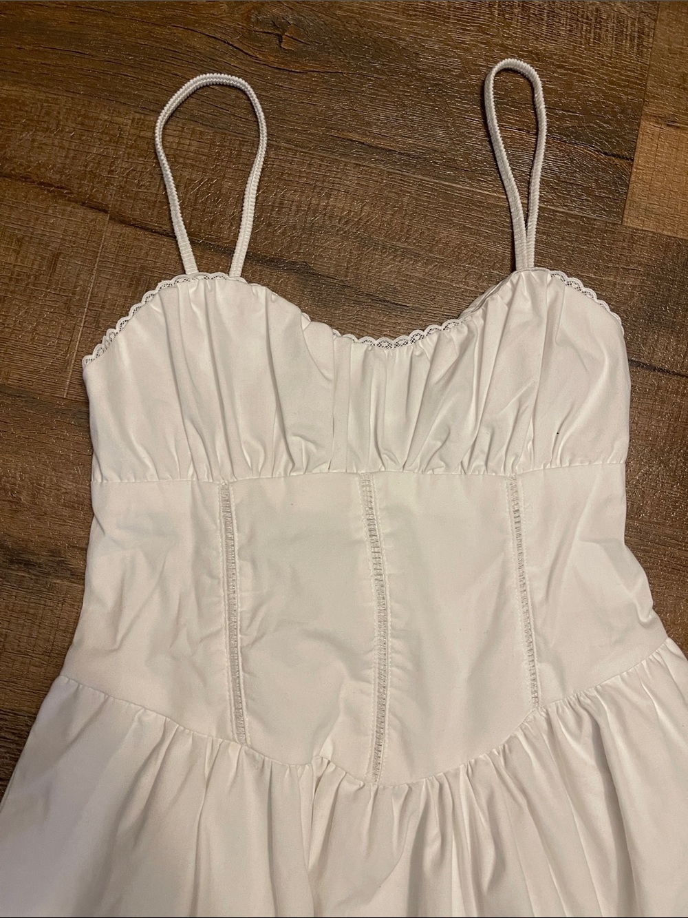 a new day White Spaghetti Strap Midi Dress - Picture 2 of 5